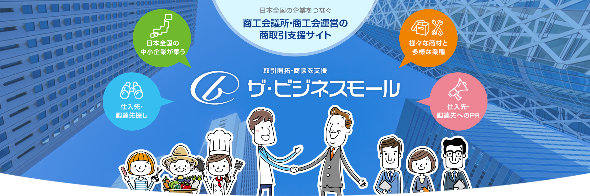 販路拡大・ビジネスモール①